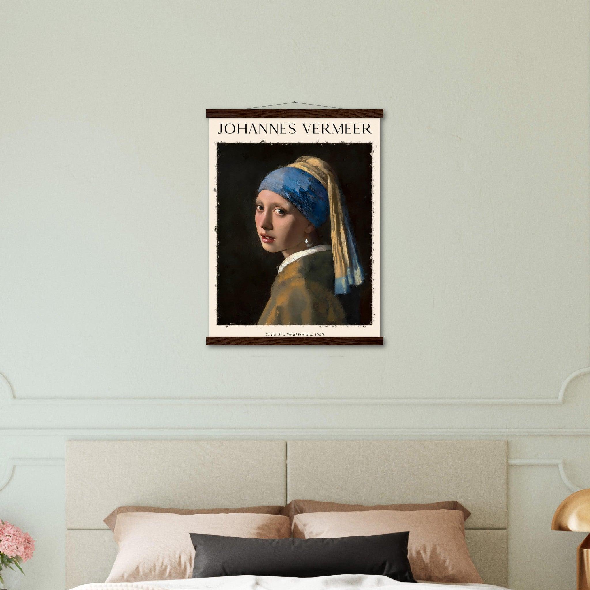 Das Mädchen mit dem Perlenohrgehänge Gemälde von Jan Vermeer - Printree.ch abstrakte frauen, frau, Frauen, Kunst, Malen, Maler, Malerei, Meisterwerk