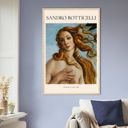 Die Geburt der Venus Gemälde von Sandro Botticelli - Printree.ch abstrakte frauen, frau, Frauen, Kunst, Malen, Maler, Malerei, Meisterwerk