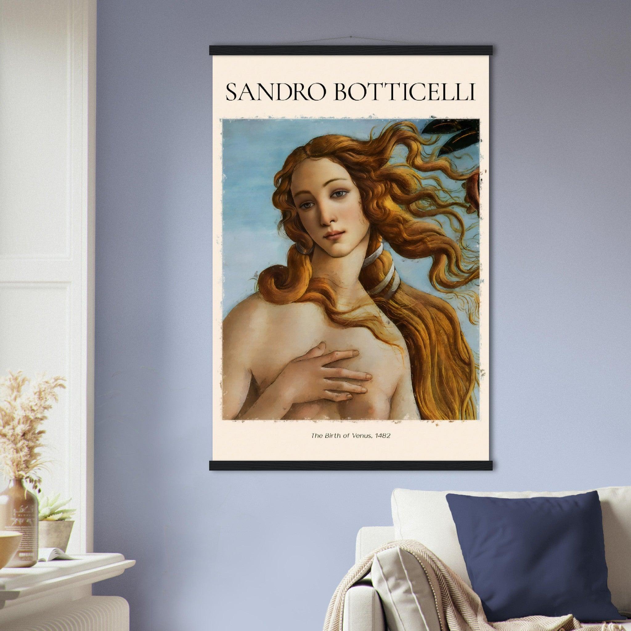 Die Geburt der Venus Gemälde von Sandro Botticelli - Printree.ch abstrakte frauen, frau, Frauen, Kunst, Malen, Maler, Malerei, Meisterwerk