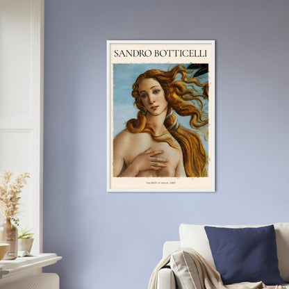 Die Geburt der Venus Gemälde von Sandro Botticelli - Printree.ch abstrakte frauen, frau, Frauen, Kunst, Malen, Maler, Malerei, Meisterwerk