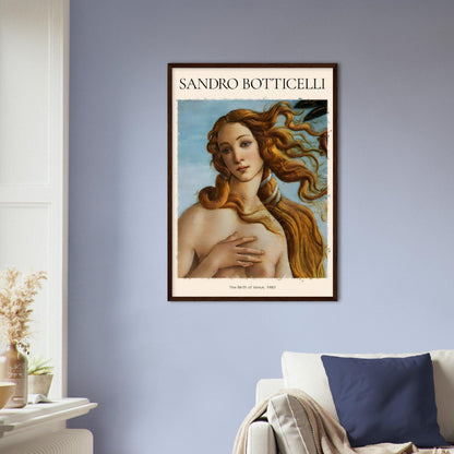 Die Geburt der Venus Gemälde von Sandro Botticelli - Printree.ch abstrakte frauen, frau, Frauen, Kunst, Malen, Maler, Malerei, Meisterwerk