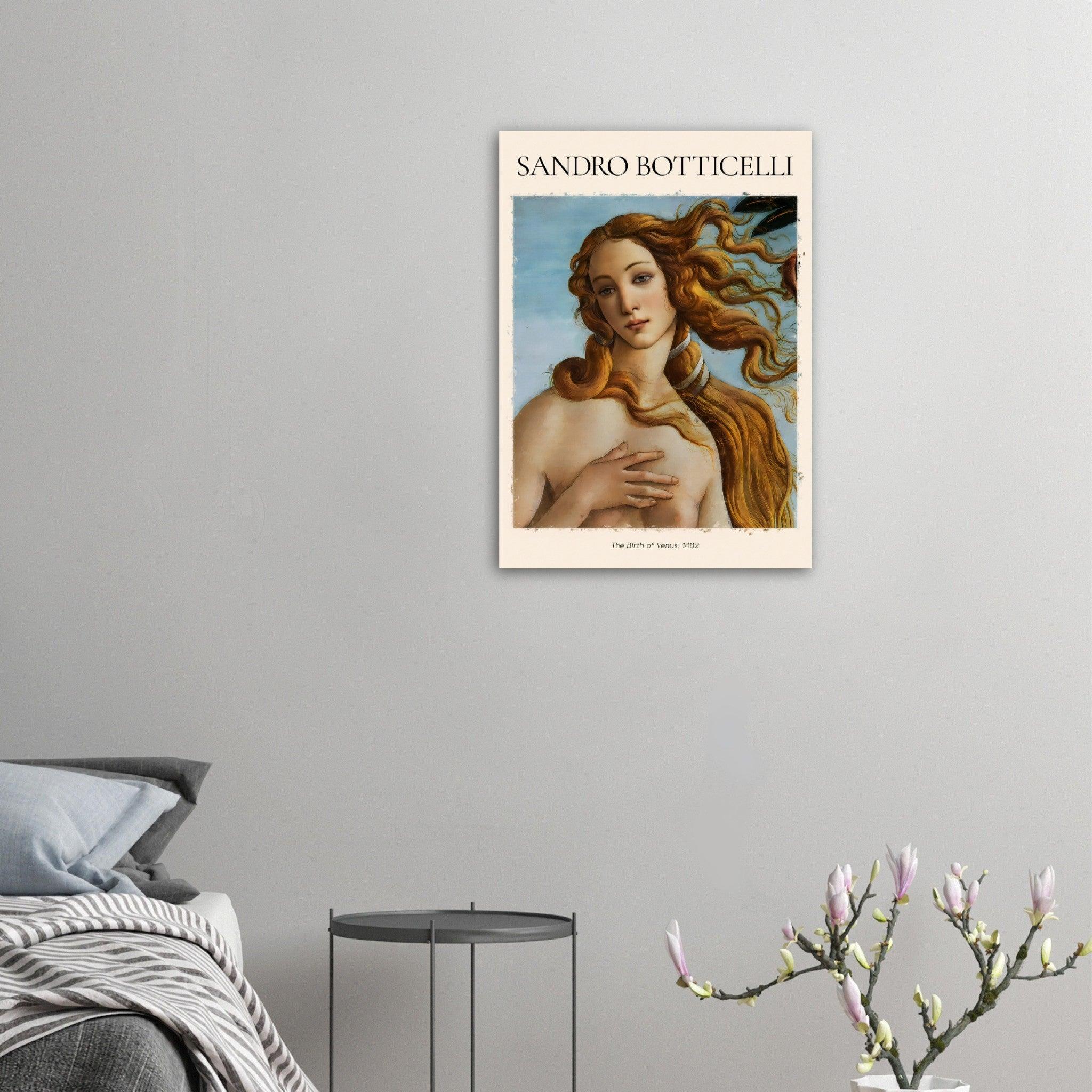 Die Geburt der Venus Gemälde von Sandro Botticelli - Printree.ch abstrakte frauen, frau, Frauen, Kunst, Malen, Maler, Malerei, Meisterwerk