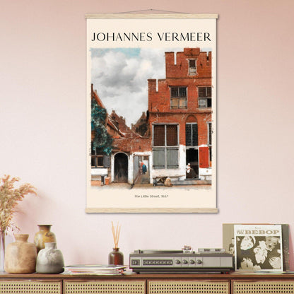 Die kleine Strasse - Johannes Vermeer - Printree.ch Kunst, Malen, Maler, Malerei, Meisterwerk