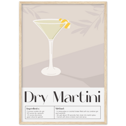 Elegantes Dry Martini Poster - Printree.ch alkohol, alkoholisch, bar, blaue lagune, club, cocktail, dekoration, eis, erfrischend, erfrischung, flüssig, flüssigkeit, frisch, garnierung, getränk, gin, glas, hintergrund, illustration, isoliert, kalt, kirsche, klassisch, kühl, lebensmittel, limette, limonade, martini, minze, obst, olive, orange, pina colada, restaurant, saft, schmutzig, sommer, süss, trocken, tropisch, wein, weiss, wermut, wodka, zitrone