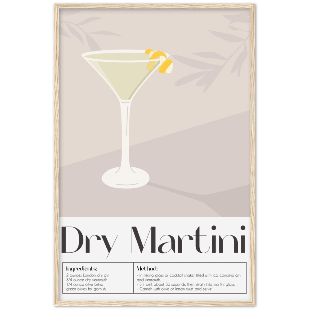 Elegantes Dry Martini Poster - Printree.ch alkohol, alkoholisch, bar, blaue lagune, club, cocktail, dekoration, eis, erfrischend, erfrischung, flüssig, flüssigkeit, frisch, garnierung, getränk, gin, glas, hintergrund, illustration, isoliert, kalt, kirsche, klassisch, kühl, lebensmittel, limette, limonade, martini, minze, obst, olive, orange, pina colada, restaurant, saft, schmutzig, sommer, süss, trocken, tropisch, wein, weiss, wermut, wodka, zitrone