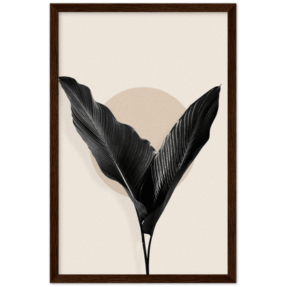 Elegantes Schwarze-Blätter-Poster - Printree.ch abstrakt, Blatt, Blätter Hintergrund, Blüte, Blütenblatt, Dekor, Dekoration, dekorativ, Design, Druck, Eleganz, Element, exotisch, gezeichnet, Grafik, Hintergrund, Illustration, Kraut, Kunst, Laub, mono, Motiv, Natur, organisch, Ornament, Textur, tropisch, weiss, Wiederholung