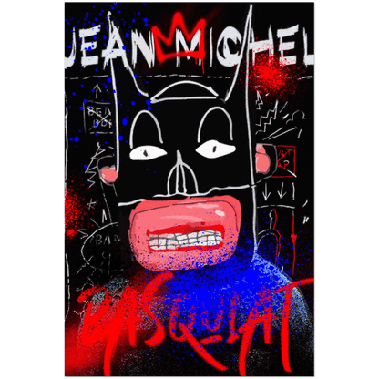 Fledermausmann Jean-Michel Basquiat - Printree.ch Pop ART, popart