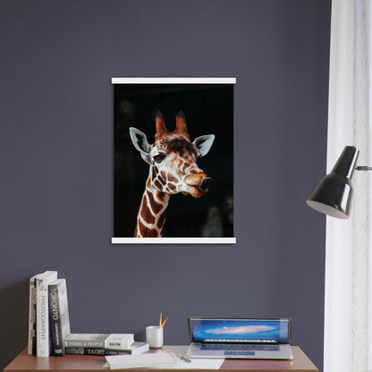 Giraffenposter: Naturzauber. - Printree.ch Foto, Fotografie, Tier, Tiere, Tierthemen, Unsplash, Wildtiere