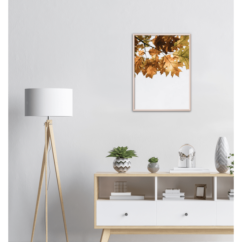 Herbst Blätter - Printree.ch Foto, Fotografie, minimalistischen Lebensstil