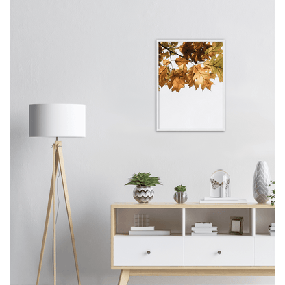 Herbst Blätter - Printree.ch Foto, Fotografie, minimalistischen Lebensstil