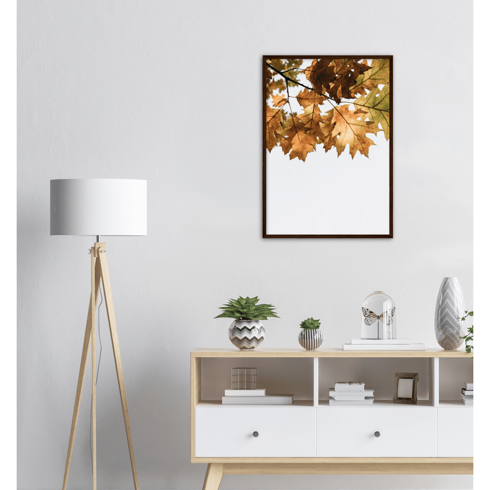 Herbst Blätter - Printree.ch Foto, Fotografie, minimalistischen Lebensstil