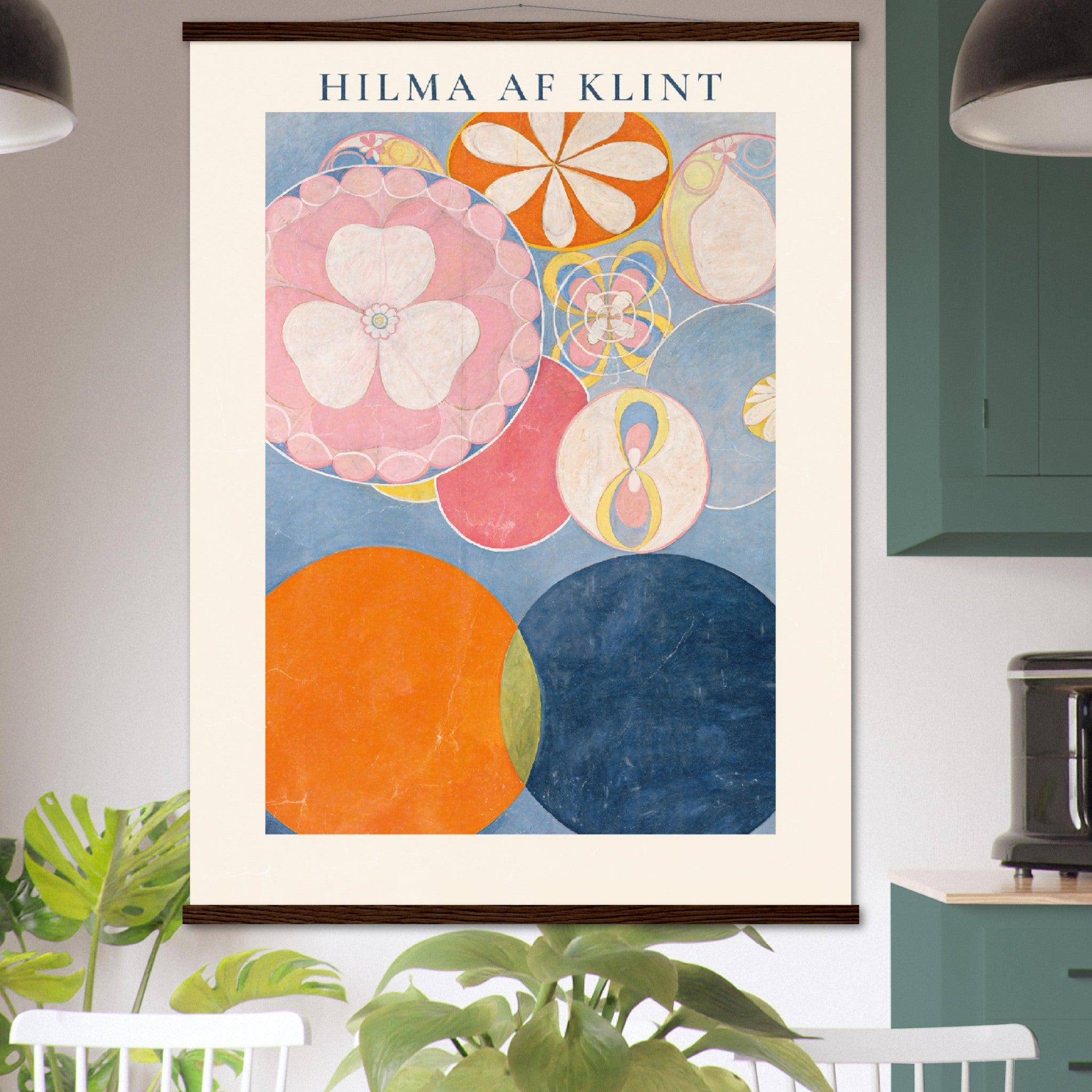 Hilma af Klint - Goldene Eleganz Poster - Printree.ch abstrakt, Aquarell, Design, Druck, Farbe, flach, Flüssigkeit, Form, geometrisch, Geschenkpapier, Grafik, Grafikdesign, handgezeichnet, hilma af klint, Hintergrund, Illustration, Kunst, Kunstwerk, minimal, Mode, modern, Muster, Natur, niedlich, Poster, retro, Set, vintage, zeitgenössisch