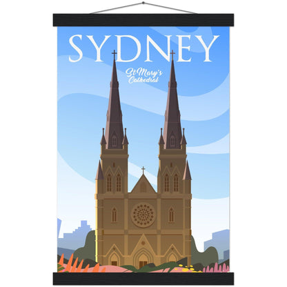 Hochwertiges Sydney Poster auf mattem Papier - 200 g/m² - Printree.ch Illustration, Poster, travel poster