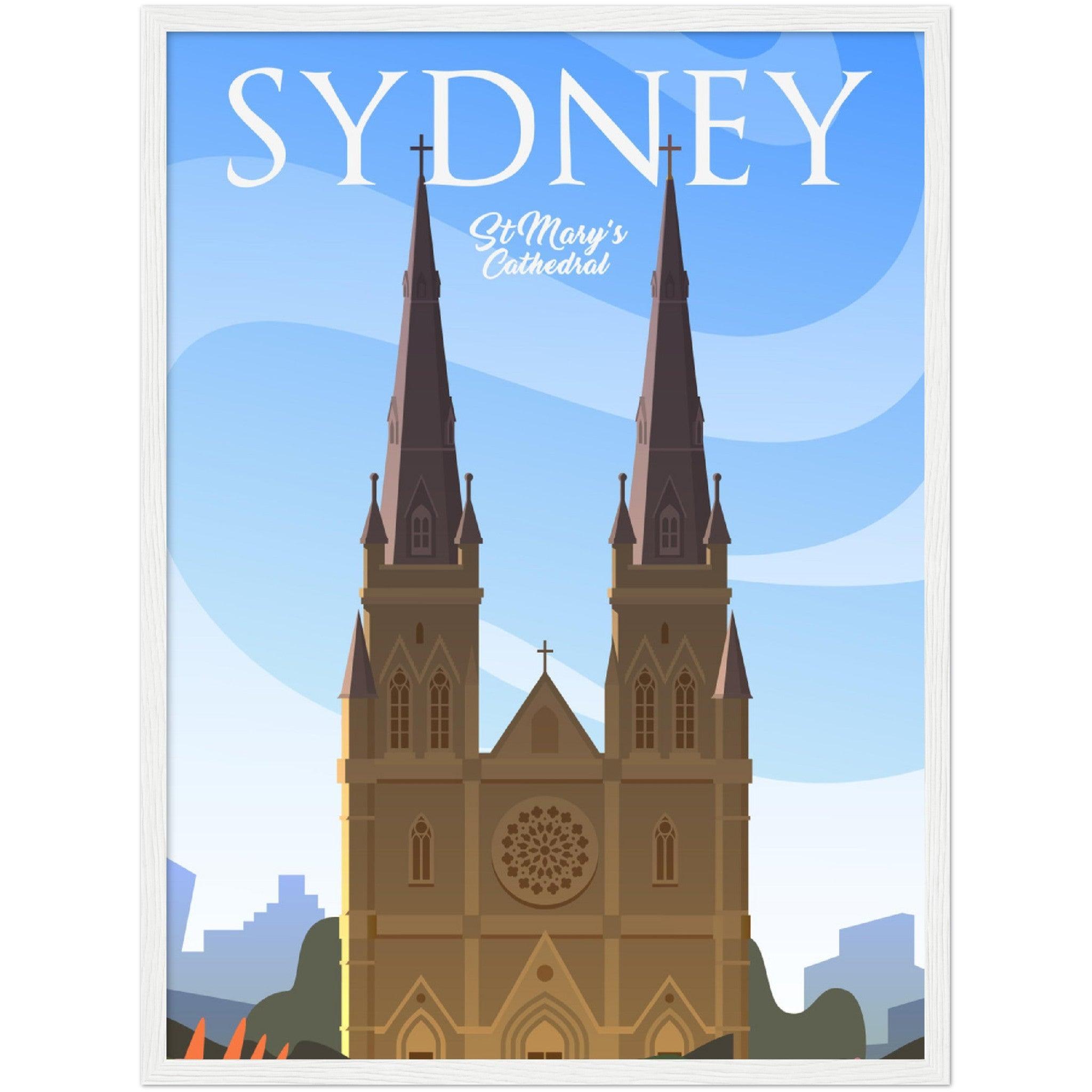 Hochwertiges Sydney Poster auf mattem Papier - 200 g/m² - Printree.ch Illustration, Poster, travel poster