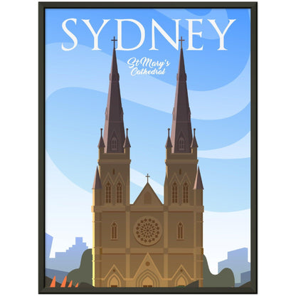 Hochwertiges Sydney Poster auf mattem Papier - 200 g/m² - Printree.ch Illustration, Poster, travel poster