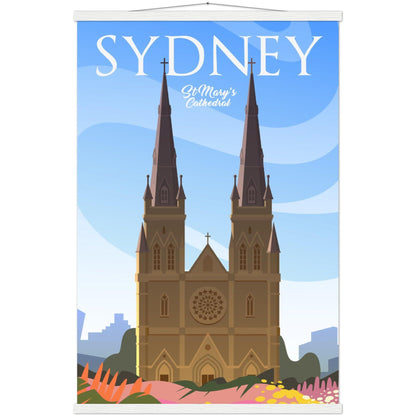 Hochwertiges Sydney Poster auf mattem Papier - 200 g/m² - Printree.ch Illustration, Poster, travel poster