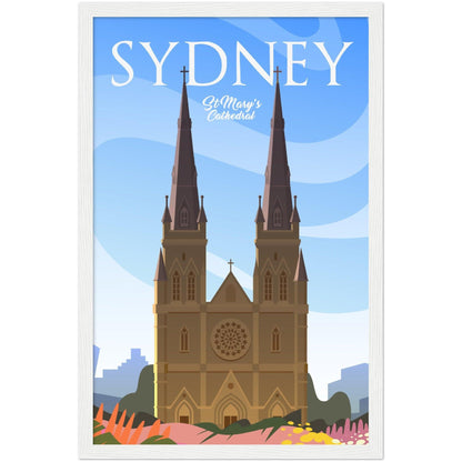 Hochwertiges Sydney Poster auf mattem Papier - 200 g/m² - Printree.ch Illustration, Poster, travel poster