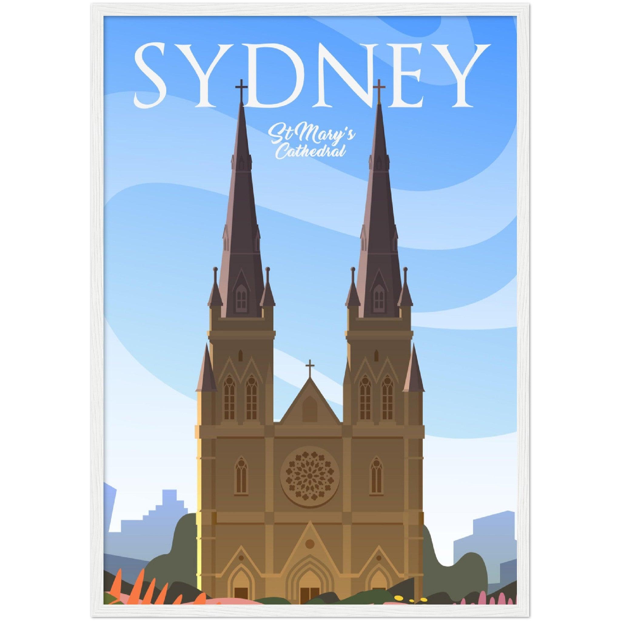 Hochwertiges Sydney Poster auf mattem Papier - 200 g/m² - Printree.ch Illustration, Poster, travel poster