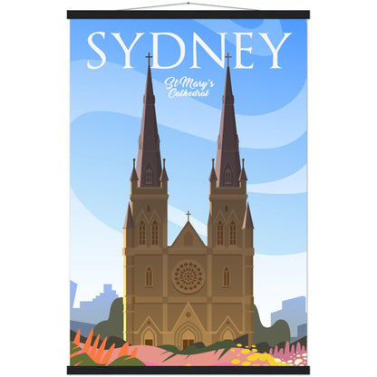 Hochwertiges Sydney Poster auf mattem Papier - 200 g/m² - Printree.ch Illustration, Poster, travel poster