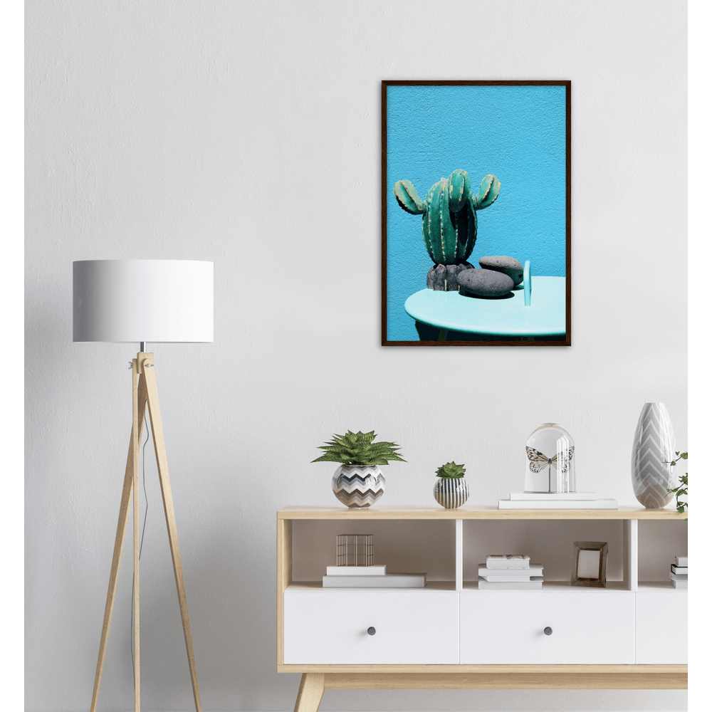 Kaktus Blau minimalistischer Lebensstil - Printree.ch blau, Botanik, bunt, Dekoration, dekorativ, drinnen, eingetopft, Farbe, Foto, Fotografie, frisch, Garten, Hintergrund, Interieur, Kaktus, Kladodien, klein, Natur, natürlich, Objekt, Pflanze, stehend, Studio, sukkulent, Topf, tropisch, wachsend, Wachstum, wild, Wüste, Zimmerpflanze