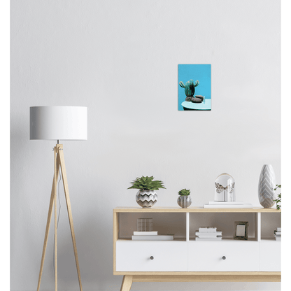 Kaktus Blau minimalistischer Lebensstil - Printree.ch blau, Botanik, bunt, Dekoration, dekorativ, drinnen, eingetopft, Farbe, Foto, Fotografie, frisch, Garten, Hintergrund, Interieur, Kaktus, Kladodien, klein, Natur, natürlich, Objekt, Pflanze, stehend, Studio, sukkulent, Topf, tropisch, wachsend, Wachstum, wild, Wüste, Zimmerpflanze