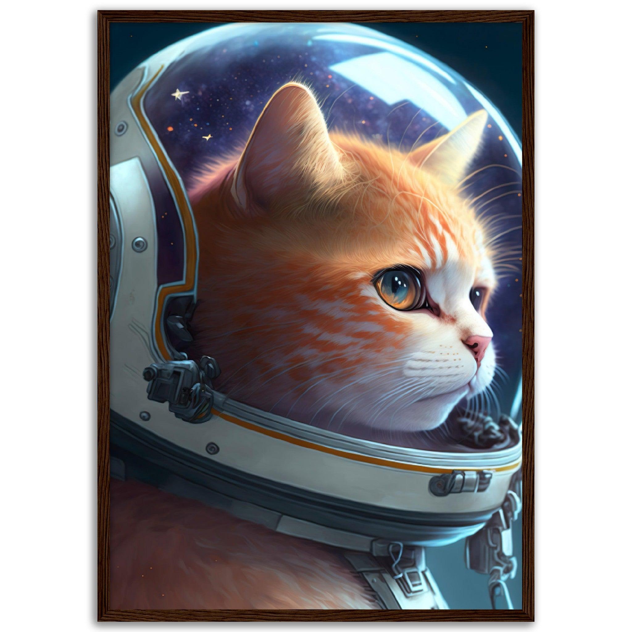 Katze Astronaut - Printree.ch 