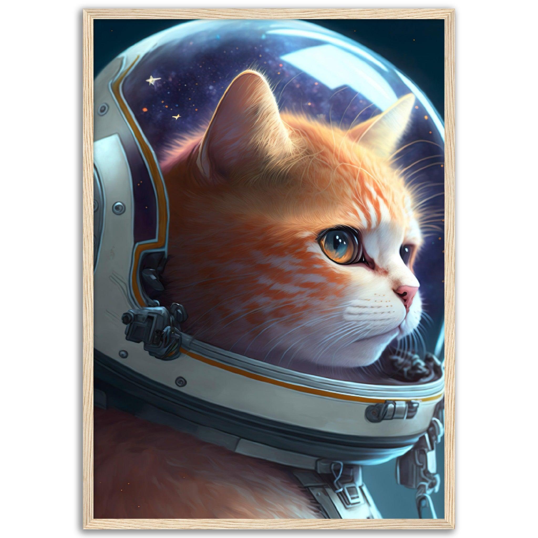 Katze Astronaut - Printree.ch 