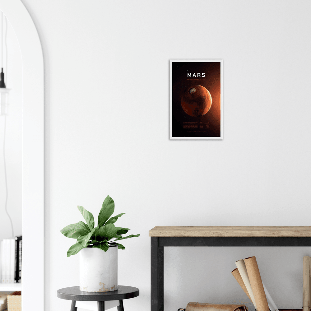 Kosmisches Mars-Poster: Eine Reise ins Weltall für Ihre Wand! - Printree.ch 3d illustration, 3d render, astronaut, astronomie, blau, canaveral, columbia, entdecker, erde, erforschen, erforschung, fantasie, galaxie, himmel, hintergrund, illustration, karte, kosmonaut, kosmos, planet, shuttle, stern, system, technologie, textur, umlaufbahn, universum, weltraum, wissenschaft