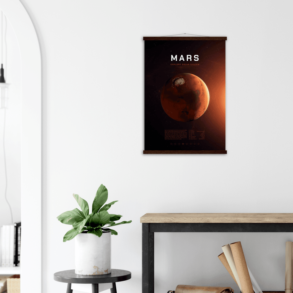 Kosmisches Mars-Poster: Eine Reise ins Weltall für Ihre Wand! - Printree.ch 3d illustration, 3d render, astronaut, astronomie, blau, canaveral, columbia, entdecker, erde, erforschen, erforschung, fantasie, galaxie, himmel, hintergrund, illustration, karte, kosmonaut, kosmos, planet, shuttle, stern, system, technologie, textur, umlaufbahn, universum, weltraum, wissenschaft