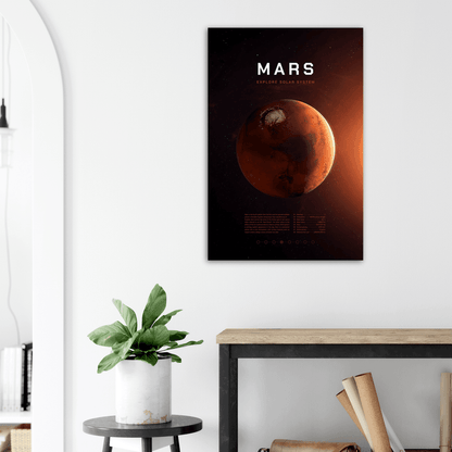 Kosmisches Mars-Poster: Eine Reise ins Weltall für Ihre Wand! - Printree.ch 3d illustration, 3d render, astronaut, astronomie, blau, canaveral, columbia, entdecker, erde, erforschen, erforschung, fantasie, galaxie, himmel, hintergrund, illustration, karte, kosmonaut, kosmos, planet, shuttle, stern, system, technologie, textur, umlaufbahn, universum, weltraum, wissenschaft