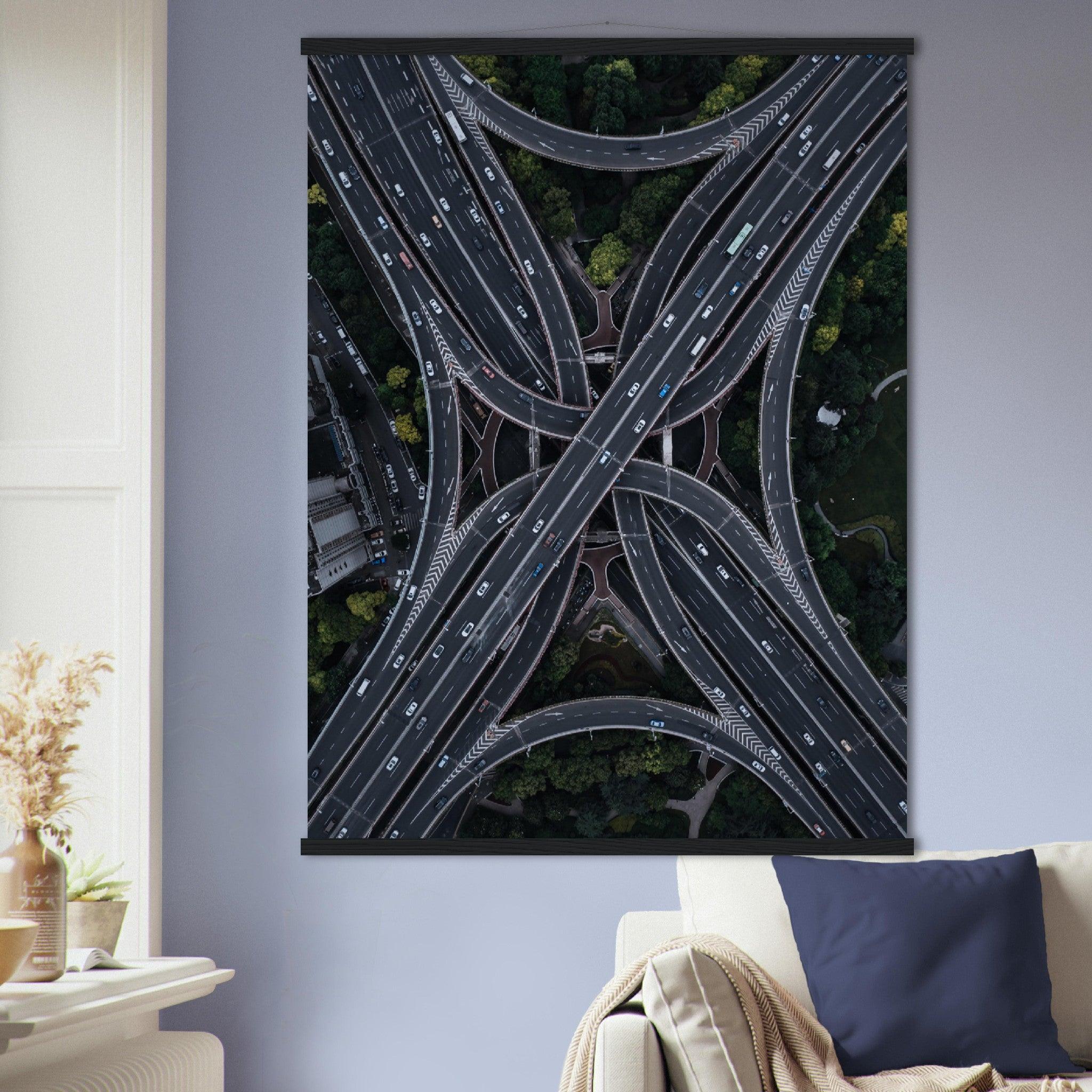 Kreuzung - Printree.ch Ansicht, Antrieb, Architektur, Austausch, Auto, Autobahn, Brücke, Fahrbahn, Fahrzeug, Foto, Fotografie, Industrie, Infrastruktur, Komplex, Konstruktion, Kreuzung, Landschaft, Luftaufnahme, oben, reise, Reisen, schnell, Spur, Stadt, Strasse, Struktur, Transport, Unsplash, Verkehr