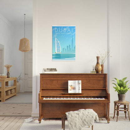 Kunstdruck "Dubai Dreams" - Printree.ch Illustration, Poster, travel poster