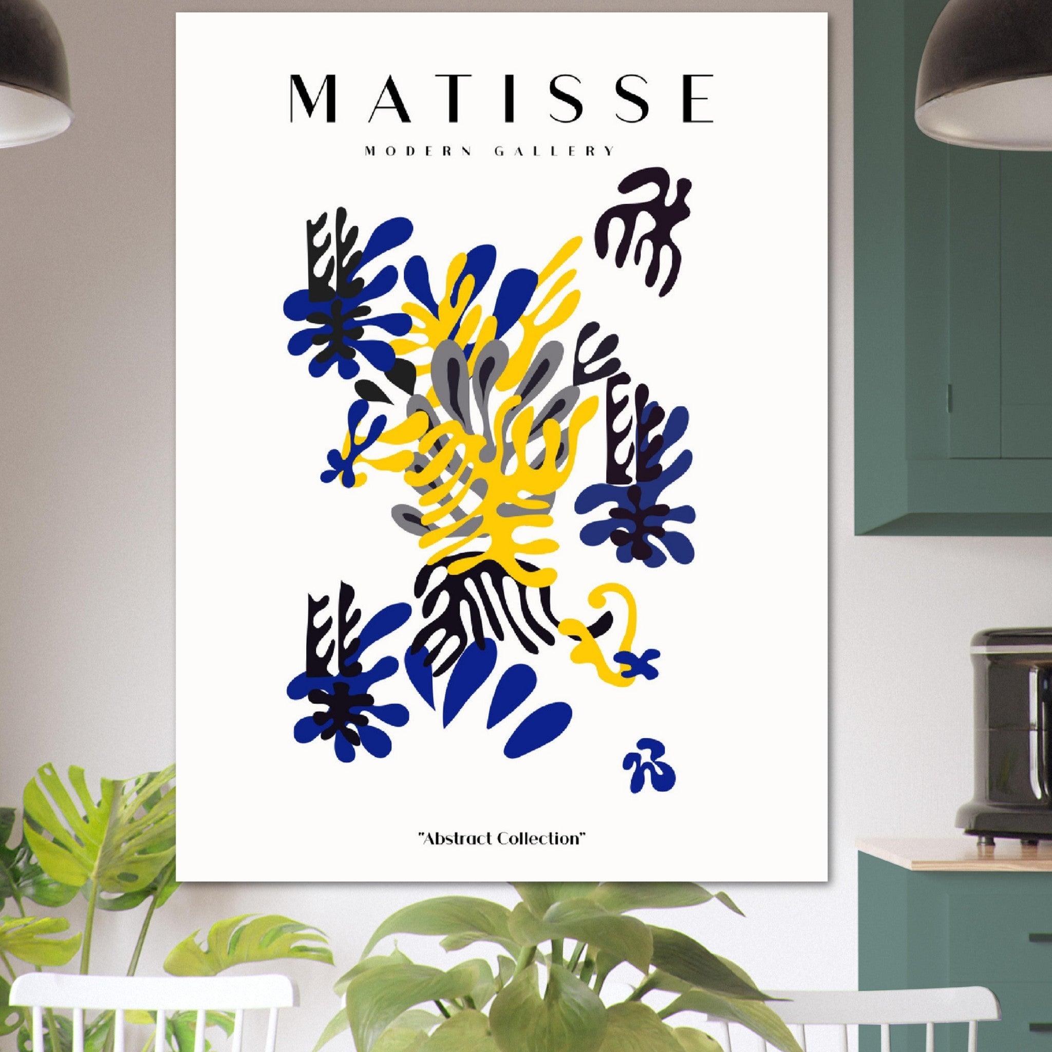 Kunstvolle Meisterwerke: Matisse Dynamik - Printree.ch abstrakt, Blume, Collage, dekorativ, Design, Druck, Element, floral, Form, geometrisch, Grafik, handgezeichnet, Hintergrund, Illustration, kreativ, Kunst, Kunstdruck, Kunstwerk, Matisse, modern, Muster, Natur, Pflanze, Poster, Retro, Sammlung, Set, trendy, Vektor, Vintage, zeitgenössisch