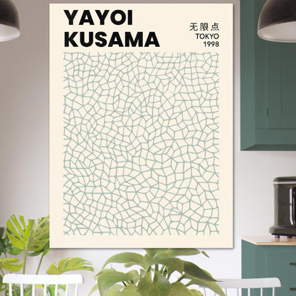 Kusama Traumwelten - Printree.ch blau, blume, cartoon, charakter, dame, design, feier, feministisch, frau künstlerin, grafik, haar, hintergrund, illustration, japan, japanisch, japanische künstlerin, jung, kultur, menschen, mode, niedlich, pop art, punkte, schön, schönheit, vektor, weiblich, yayoi, yayoi kusama