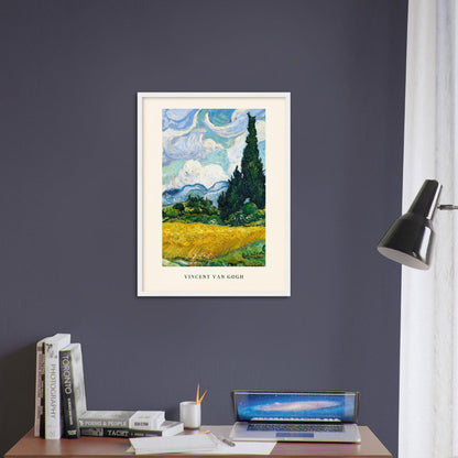 Lebendige Van Gogh Poster für Kunstliebhaber und Sammler - Printree.ch Aquarell, blau, Blume, Design, Druck, Feld, Foto, Fotografie, gelb, Gemälde, gogh, grün, Hand, hell, Himmel, Hintergrund, Illustration, Impressionismus, Kunst, künstlerisch, Landschaft, Leinwand, Natur, Postkarte, schön, Sommer, Stil, van, van gogh, Vintage, Zeichnung, Öl