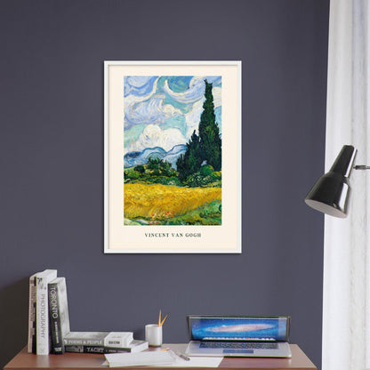 Lebendige Van Gogh Poster für Kunstliebhaber und Sammler - Printree.ch Aquarell, blau, Blume, Design, Druck, Feld, Foto, Fotografie, gelb, Gemälde, gogh, grün, Hand, hell, Himmel, Hintergrund, Illustration, Impressionismus, Kunst, künstlerisch, Landschaft, Leinwand, Natur, Postkarte, schön, Sommer, Stil, van, van gogh, Vintage, Zeichnung, Öl