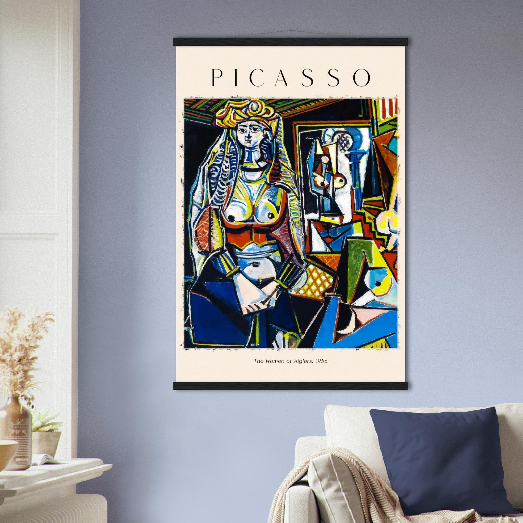 Les femmes d'Alger Picasso - Printree.ch Kunst, Malen, Maler, Malerei, Meisterwerk