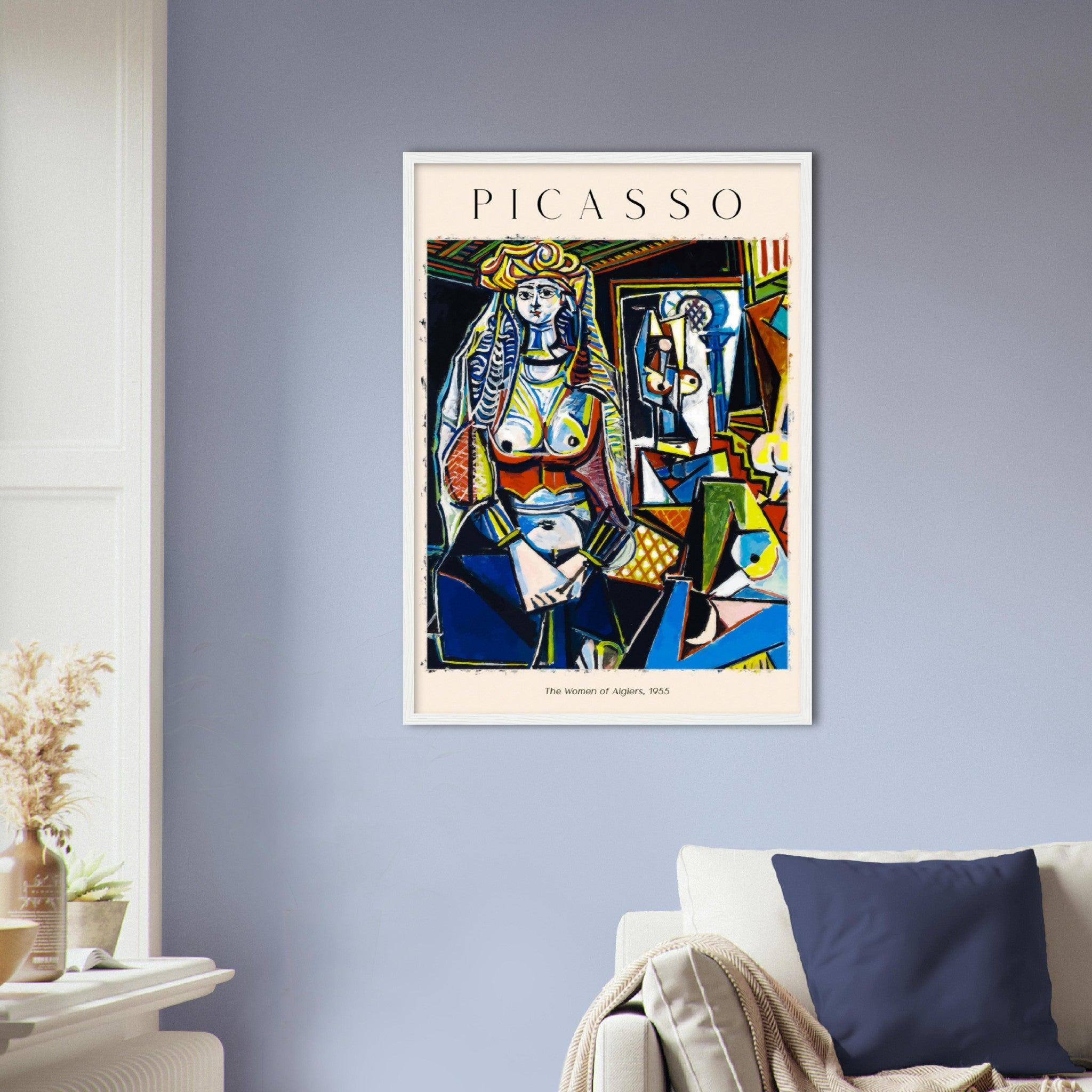 Les femmes d'Alger Picasso - Printree.ch Kunst, Malen, Maler, Malerei, Meisterwerk