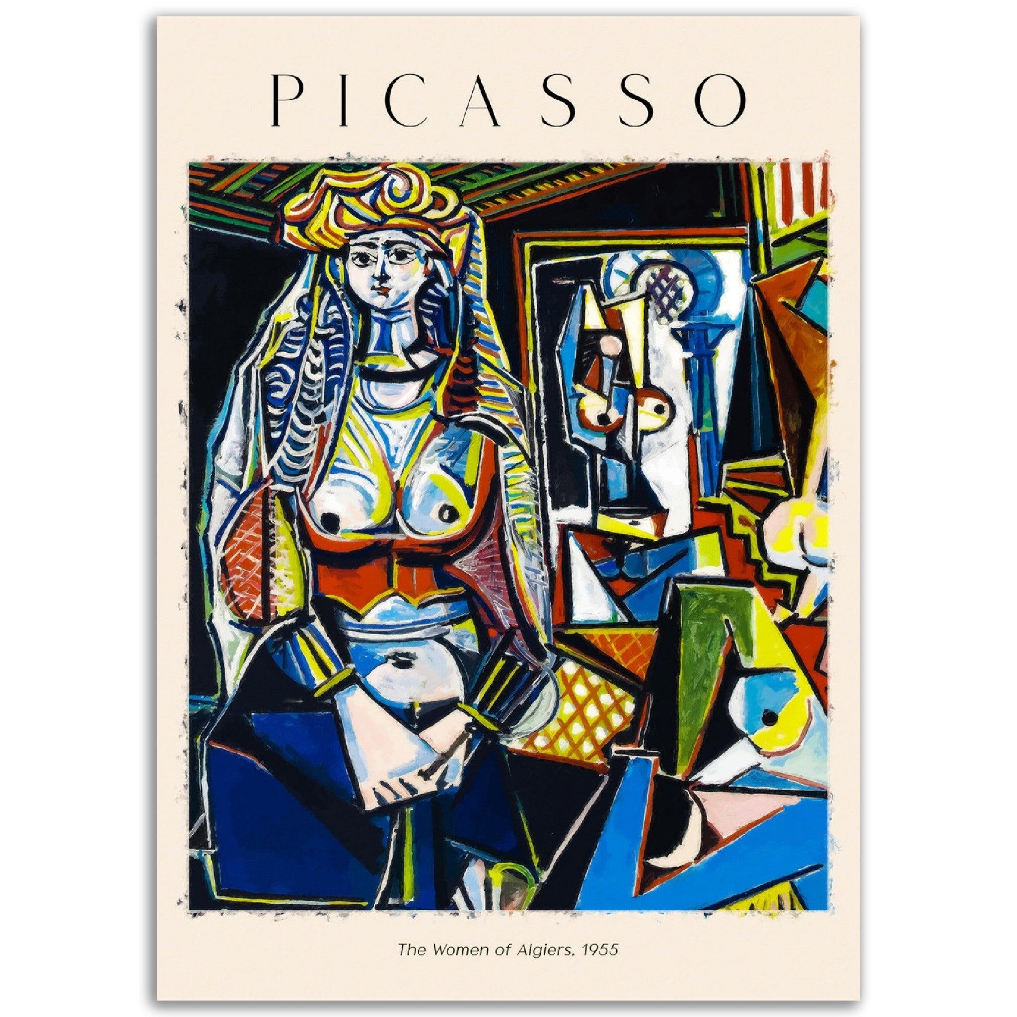 Les femmes d'Alger Picasso - Printree.ch Kunst, Malen, Maler, Malerei, Meisterwerk