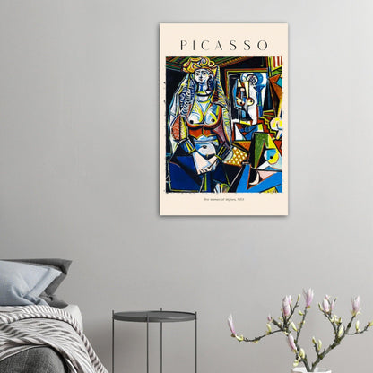 Les femmes d'Alger Picasso - Printree.ch Kunst, Malen, Maler, Malerei, Meisterwerk