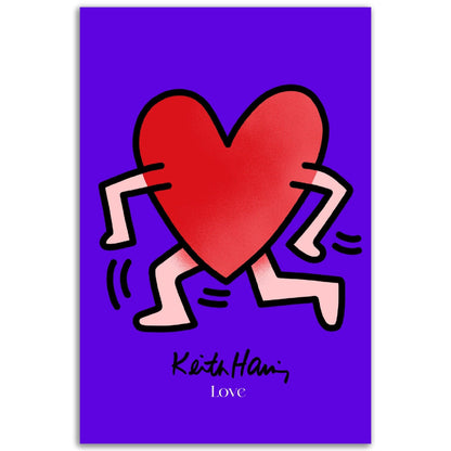 Love: Haring Keith - Printree.ch Kunst, Kunstdruck