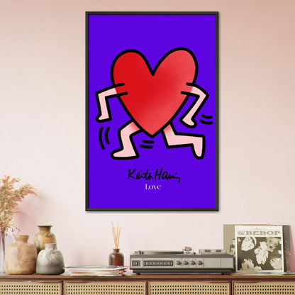 Love: Haring Keith - Printree.ch Kunst, Kunstdruck