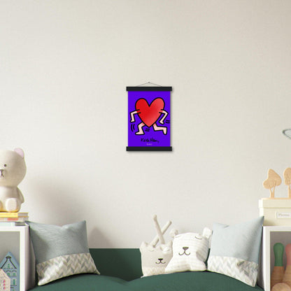 Love: Haring Keith - Printree.ch Kunst, Kunstdruck