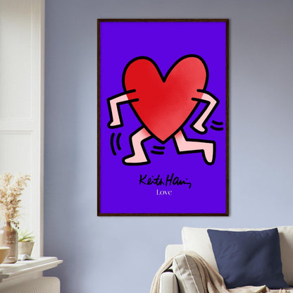 Love: Haring Keith - Printree.ch Kunst, Kunstdruck