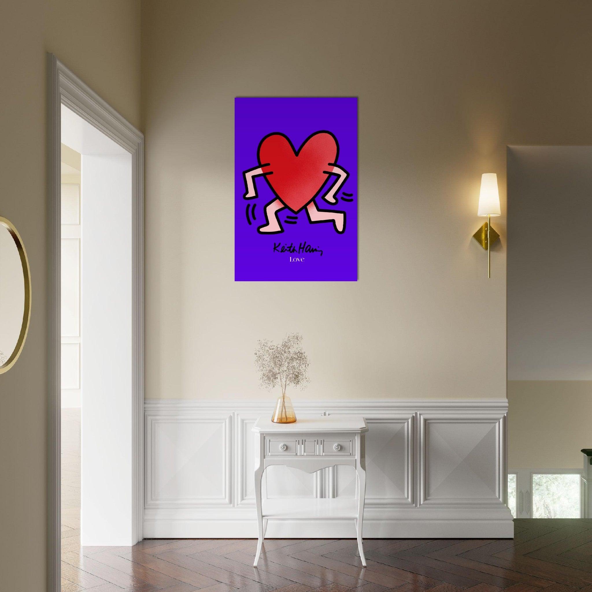 Love: Haring Keith - Printree.ch Kunst, Kunstdruck