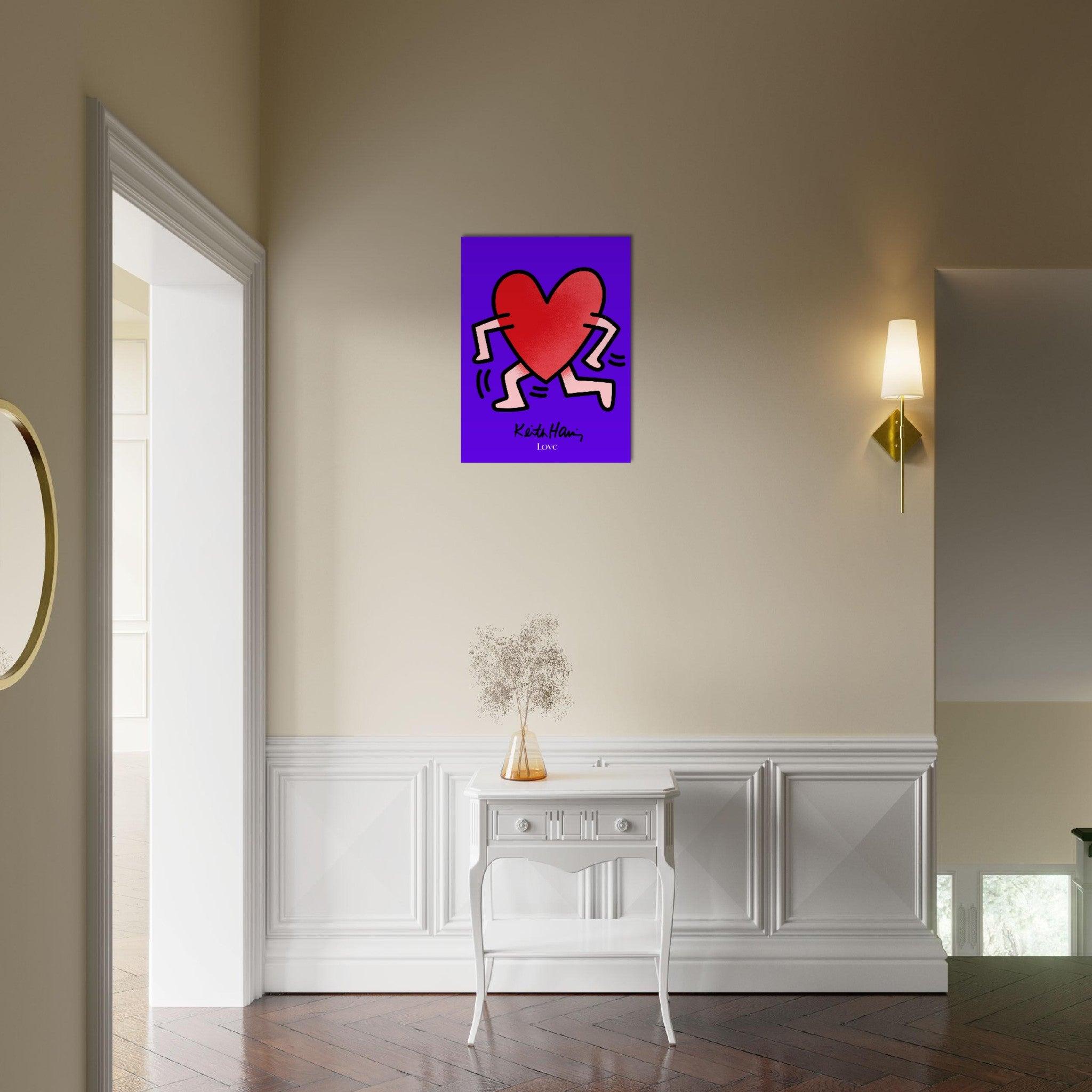 Love: Haring Keith - Printree.ch Kunst, Kunstdruck