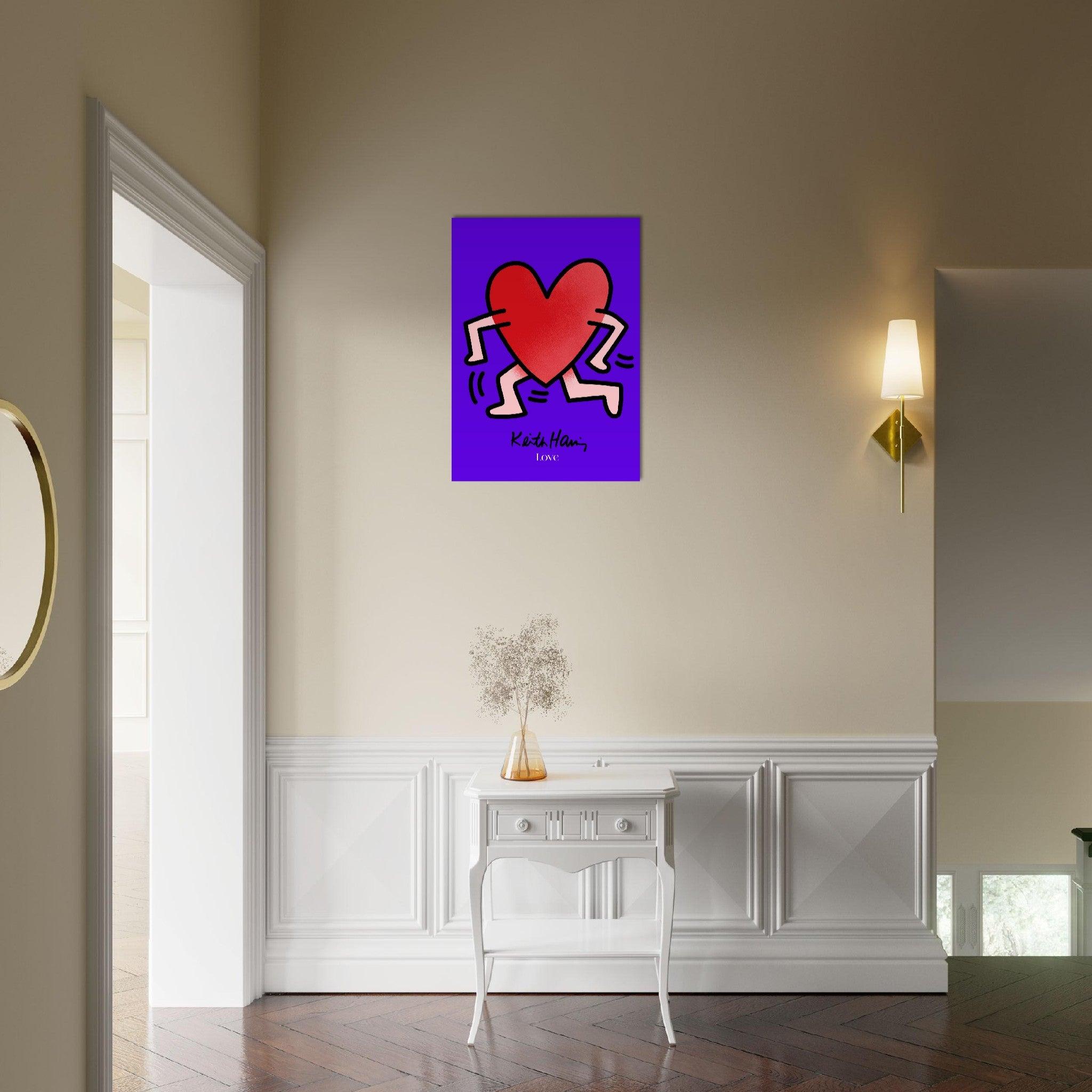 Love: Haring Keith - Printree.ch Kunst, Kunstdruck