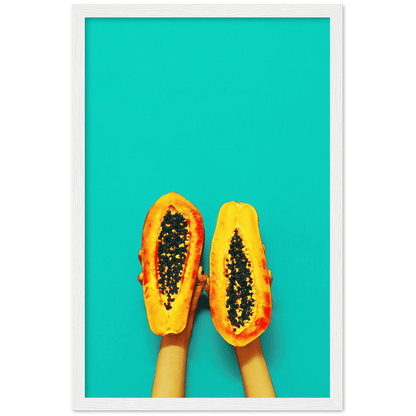 Papaya minimalistischer Lifestyle - Printree.ch abschnitt, aufgeschnitten, dessert, diät, exotisch, frisch, frische, frucht, gesund, halb, hintergrund, isoliert, kern, köstlich, lebensmittel, lecker, nahrung, natürlich, orange, papaya, reif, roh, saftig, scheibe, schnitt, süss, tropisch, vegetarisch, weiss