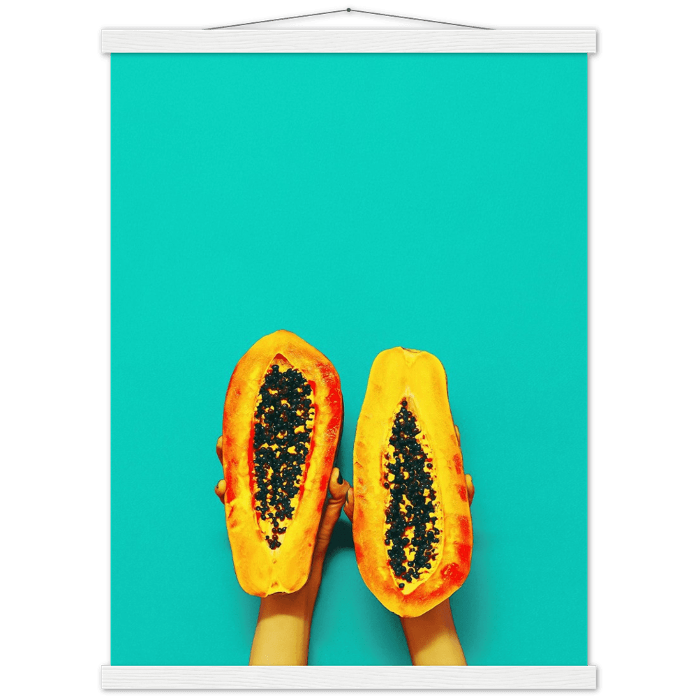 Papaya minimalistischer Lifestyle - Printree.ch abschnitt, aufgeschnitten, dessert, diät, exotisch, frisch, frische, frucht, gesund, halb, hintergrund, isoliert, kern, köstlich, lebensmittel, lecker, nahrung, natürlich, orange, papaya, reif, roh, saftig, scheibe, schnitt, süss, tropisch, vegetarisch, weiss