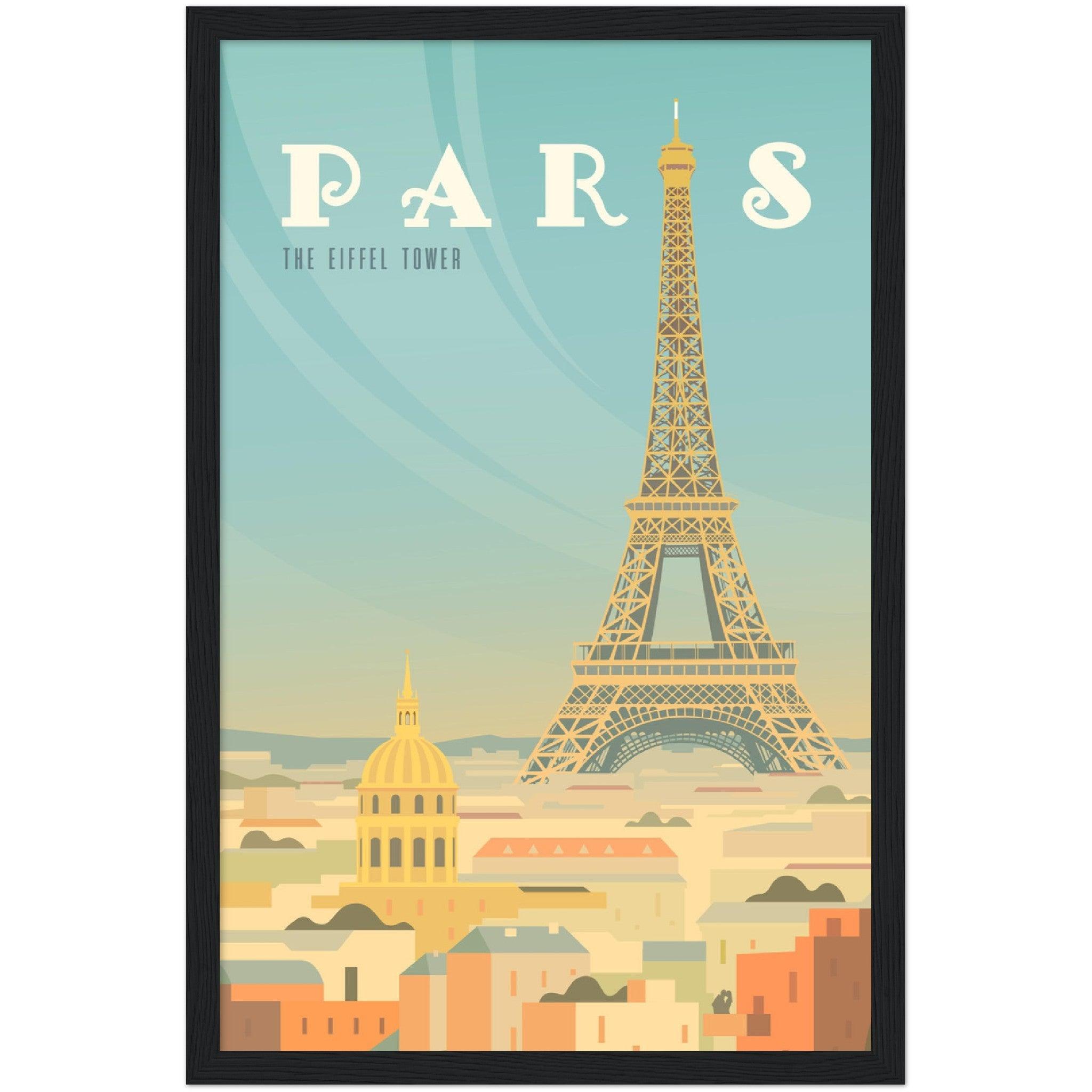 Paris Poster: Die Schönheit der Stadt der Liebe in Ihrem Zuhause - Printree.ch Illustration, Poster, travel poster